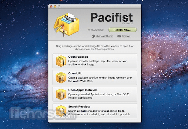 Pacifist software